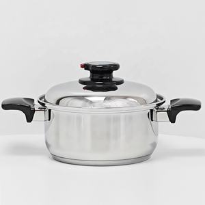 ชุดเครื่องครัว304สเตนเลสไร้น้ำสำหรับผ่าตัด304ชุดเครื่องครัวไร้น้ำมันขอบหม้อและกระทะขนาดกว้าง15ชิ้น - Product Image 3