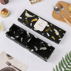 Lễ Kỷ Niệm Đám Cưới Snack <span class=keywords><strong>Moon</strong></span> Cake Macaroon Hộp Đóng Gói Tốt Hộp Đóng Gói Thực Phẩm - Product Image 2