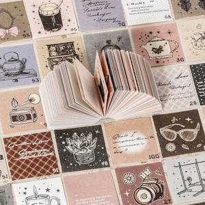 Bloc <span class=keywords><strong>de</strong></span> Notas Adhesivas, 100 Hojas/paquete, Serie Desafío <span class=keywords><strong>de</strong></span> 100 Días para Chicas Modernas, Inspiración para la Vida Diaria - Product Image 3