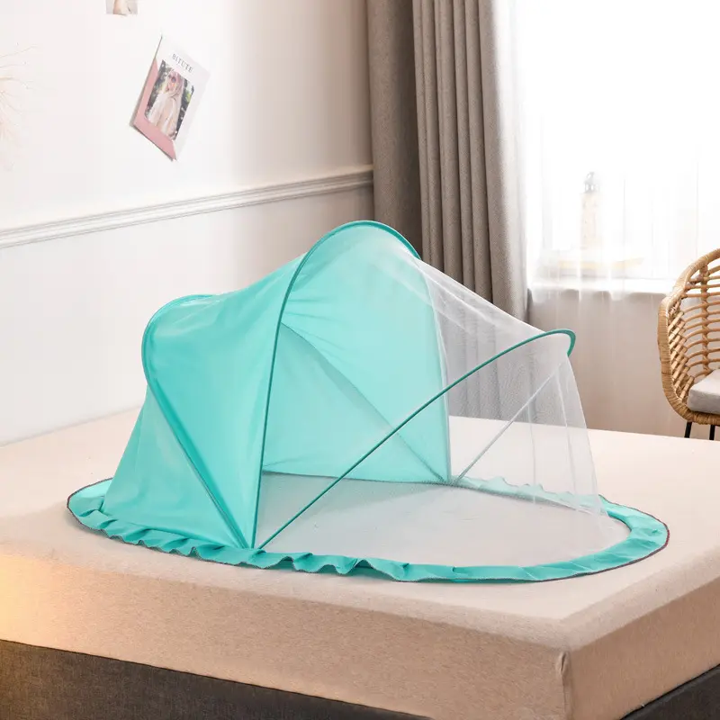 Matelas de bébé portable, avec moustiquaire, pour lit de bébé