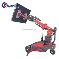 WANLIFT Manipulateur de levage rotatif pour l'installation de verre, chariot de levage de verre mobile motorisé électrique multifonctionnel à ventouse