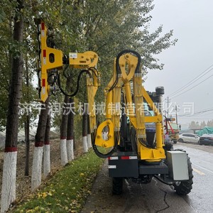 Trimming Machine <b>For</b> Shrubs And Trees With Circular Saw Blades Hydraulic <b>Attachment</b> <b>For</b> Tractor Or Excavator - Product Image 3