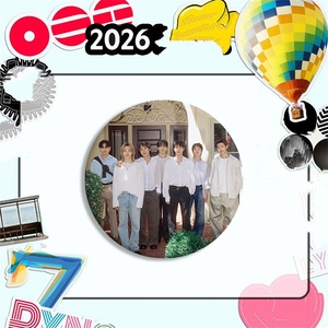 Insignias Redondas de Acrílico y Hojalata de los Ídolos de KPOP por el 13º Aniversario: JK, J-HOPE, RM, JIN, JIMIN, <span class=keywords><strong>SUGA</strong></span>, V - Broches y Accesorios para Bolsos Estilo Coreano - Product Image 5