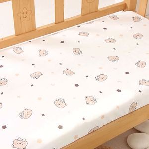 Juego de Sábanas Ajustables para Cuna de Bebé Famicheer, Impermeables, Orgánicas, Estilo Occidental, para Niñas, en Bolsa OPP, con Estampado, Tejidas - Product Image 2