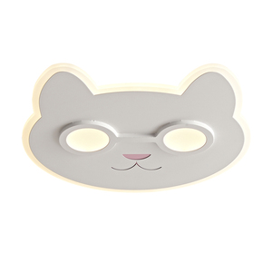 Phim hoạt hình mèo với điều khiển từ xa thông minh phòng trẻ em ánh sáng thời trang chàng trai và cô gái phòng bảo vệ mắt LED ánh sáng Trần - Product Image 6