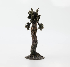 Elemento della ninfa della foresta della resina colata a freddo statue di bronzo di fantasia collezione figurine per la decorazione domestica - Product Image 6