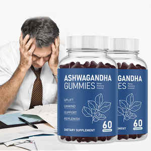 OEM Private Label Ashwagandha Gummies Suppléments à base de plantes sans sucre pour un soutien relaxant - Product Image 3
