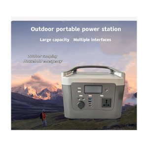 600w Portable Power Station Wireless <b>Solar</b> Electricity <b>Generating</b> Outdoor Supply HX-600A HX-600A Wireless Portable Power Station - Product Image 4
