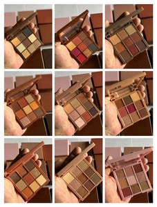 Paleta de sombras de ojos desnuda de 9 colores de etiqueta privada, mate nacarado, sombra de ojos brillante de larga duración, <span class=keywords><strong>tinte</strong></span> de belleza cosmético - Product Image 6