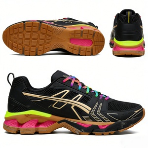 Zapatillas Deportivas de Malla y Cuero Personalizadas para <span class=keywords><strong>Hombre</strong></span>, Estilo Vintage, Zapatillas para Correr con Logotipo Personalizado, Zapatillas Transpirables para <span class=keywords><strong>Hombre</strong></span> - Product Image 3