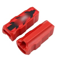 Pedal Motor Modifikasi Anti Selip Kulit Karet Pedal Depan Ukuran Besar Cocok untuk Karet Pedal BAJAJ Warna Karet Pedal Karet