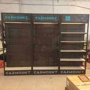 Tường kim loại Pegboard Rack hiển thị nhà sản xuất, mingtang cửa hàng trang trí hiển thị kệ cửa hàng đồ đạc bán lẻ hiển thị đứng - Product Image 3