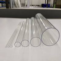 Tubo de Policarbonato Transparente Resistente a Impactos, Acrílico PMMA, 10-500mm, Difusor LED, Tubo Rígido, Longitud Personalizada, Corte CNC, Industrial
