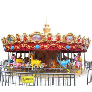 Parque de Atracciones antiguo, carrusel de columpio, carrusel redondo de Navidad de china, en venta