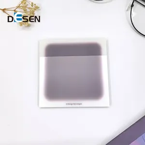 DESEN quick dry Transparent Sticky Note Perspective Stick Color Times Stick Memo Pad Notes New Arrivals Sticky Note