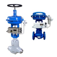 Válvulas de control chinas con Spirax Sarco KE73 DN15 PN25 Válvula de control neumático SP7 Pro válvula posicionador actuador PN9123E