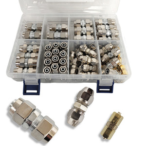 Conector Neumático, Accesorio para Manguera <span class=keywords><strong>de</strong></span> PU, Junta Reductora Directa, Recubrimiento <span class=keywords><strong>de</strong></span> Cobre y Níquel, <span class=keywords><strong>Conexión</strong></span> <span class=keywords><strong>Rápida</strong></span> <span class=keywords><strong>de</strong></span> Rosca, Accesorio <span class=keywords><strong>de</strong></span> Aire <span class=keywords><strong>de</strong></span> 4, 6, 8, 10, 12 mm - Product Image 3