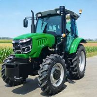 Tracteur agricole 4x4 Euro 5 CE COC 50HP 60HP 70HP 80HP 90HP 120HP Mini tracteurs agricoles multifonctionnels légers
