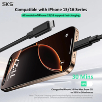 Câble USB-C vers USB-C 100W PD 20V 5A pour ordinateur portable, tablette, smartphone, scanner de codes-barres, imprimante, charge rapide, transfert de données