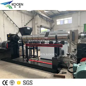 Waste Kooen Plastic Pe Pp Film Recycling Machine Granulator Pelletizing line