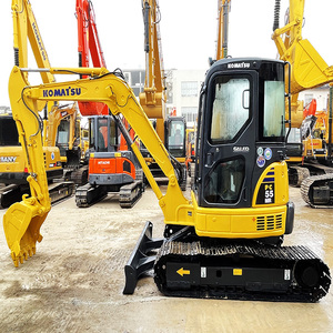 <span class=keywords><strong>Excavator</strong></span> Jepang KOMATSU 55 PC55 Bekas, Mesin Konstruksi Crawler Harga Murah untuk Pembangunan Jalan - Product Image 2