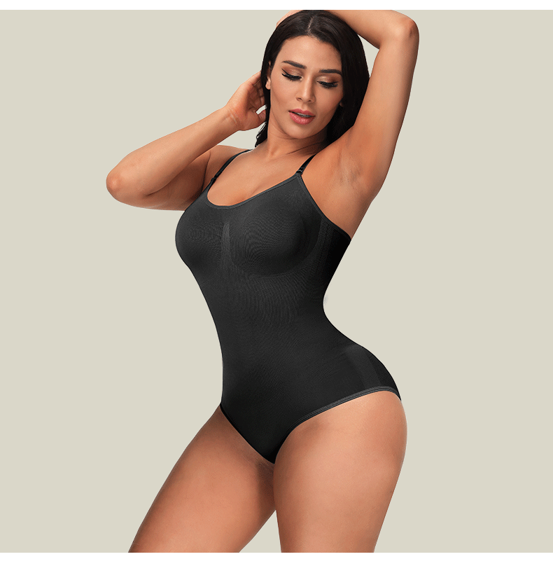 High-Waist Tummy-Control Shaping Brief (3026): waistband, closure and adjustment-point detail