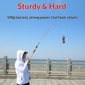 Canna da Pesca per Barche Costiere Zhengteng N. Canna da Pesca Solida 20-40 White Fruit Octopus Special Soft Tone Carbon EVA Fast Lure con Punta 920 - Product Image 4