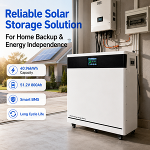 Paquete de Almacenamiento de Energía Solar de Alta Capacidad de 40.96kWh, 51.2V 800Ah, para Uso Doméstico y Comercial - Product Image 5