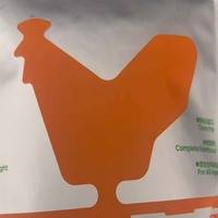 Pochette plate à trois soudures personnalisée avec fermeture refermable pour l'emballage d'aliments, de friandises et de biscuits pour chats
