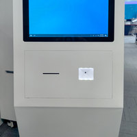 21,5-Zoll-Touchscreen-Kiosk mit QR-Scanner NFC-Kartenleser für Hotel Check-in