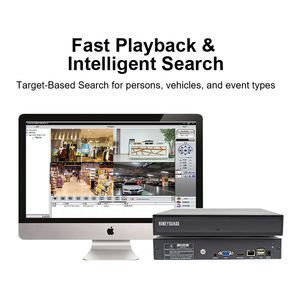 허니가드 NVR 네트워크 HDD 비디오 레코더 HNB009 4K HD 보안 카메라 (H.265/H.264 압축, 동작 감지, 앱 지원) - Product Image 4