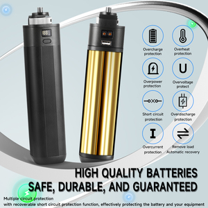 KAZHI 40000mAh Support de batterie universel avec vis 1/4, entrée/sortie USB-C PD, poignée de batterie <span class=keywords><strong>D</strong></span>-Tap pour éclairage photographique extérieur - Product Image 3