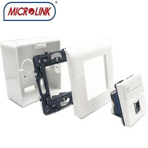 Prise de plaque frontale de type français 80*80MM prise informatique <span class=keywords><strong>rj45</strong></span> pour <span class=keywords><strong>legrand</strong></span> mosaïque 45*45MM 45*22.5MM prise modulaire <span class=keywords><strong>rj45</strong></span> - Product Image 5