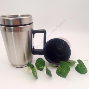 Venta al por mayor A2729 Taza térmica portátil de 12V/24V para exteriores, tazas para beber, vasos térmicos para coche con asa - Product Image 5