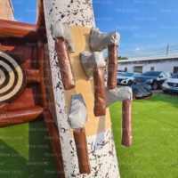 Nouveau jeu de lancer de hache gonflable pour fête de carnaval, jeu de fléchettes sportif d'extérieur avec cible collante