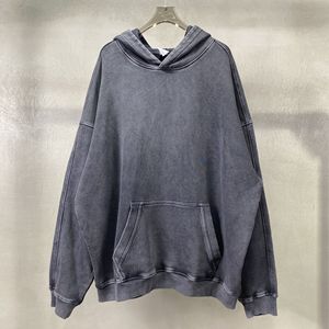 Élégant unisexe poids lourd épais coton polaire Hoodies haute qualité sérigraphie Top Design 3D solide à capuche vierge à capuche - Product Image 6