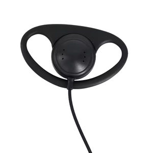 سماعة أذن معلقة بدون استخدام اليدين <span class=keywords><strong>Ptt</strong></span> سماعة أذن ميكروفون لموتورولا GP328 GP338 GP380 HT750 HT1250 GP140 PRO5150 GP340 GP329 GP340 <span class=keywords><strong>EX</strong></span> - Product Image 5