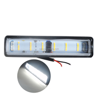 6 pouces Type droit LED lampe de travail 9-30V antibrouillard auxiliaire pour moto hors route 6LED système d'éclairage extérieur de voiture de jour