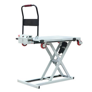 Hoge Kwaliteit Draagbare Voertuig Handling Schaarlift Elektrische Hydraulische Lifting Klimplatform <span class=keywords><strong>Trolley</strong></span> Flatbed Staal 2M Max - Product Image 2