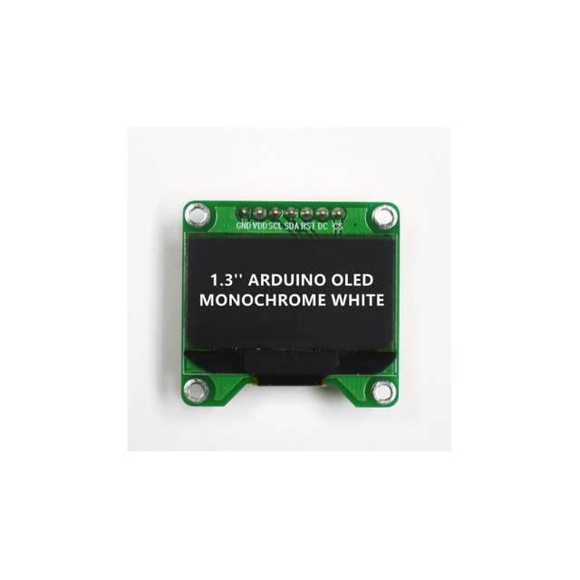 1.3 inch OLED Display SSD1306 I2C SH1106 Non-Touch Graphic LCD Display Module White OLED SPI 1.3" (33.02mm) 128*64