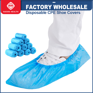 Havei hixin חד פעמי cpe נעל כיסוי בטיחות פלסטיק נגד השקופית יצרן nonwove ללא להחליק נעליים מכסה הסיטונאי - Product Image 2