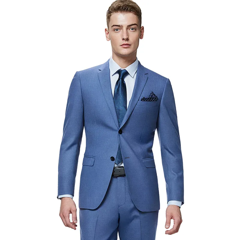 Fornitori di abiti da uomo set di blazer da 2 pezzi cappotto da uomo disegni di pantaloni abito da sposa