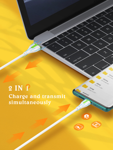 LDNIO LS571 - Cargador de Teléfono USB de Carga Rápida de 30 W <span class=keywords><strong>Tipo</strong></span> <span class=keywords><strong>C</strong></span> 2.4A, <span class=keywords><strong>Cable</strong></span> de Datos <span class=keywords><strong>Original</strong></span> para <span class=keywords><strong>iPhone</strong></span> - Product Image 3