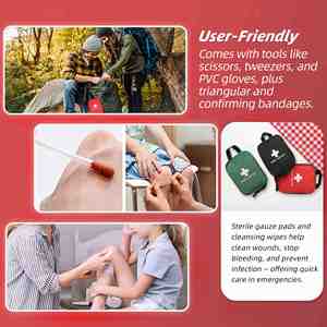 ชุดปฐมพยาบาลพกพา Baiyuheng ขายส่ง ชุดปฐมพยาบาล ชุดปฐมพยาบาลโรงพยาบาล <span class=keywords><strong>Lifevac</strong></span> - Product Image 5