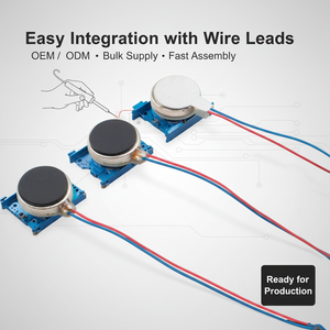 Fabrika Fiyatı JL-A1027 3V Mini Jetonlu Titreşim Motoru DC Mikro Titreşim Motoru, Giyilebilir Cihazlar ve Oyuncaklar için Kablolu Uçlarla - Product Image 6