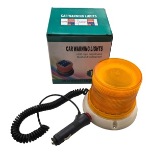 Pièces d'éclairage automobile de haute qualité, feux d'avertissement magnétiques pour voitures, camions, véhicules de construction et bus, 24V 100W, universels - Product Image 5