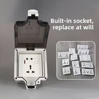 Prise de piste montée en surface US Eu UK Prise de piste d'alimentation portable USB Prise multifonctionnelle 2.1A