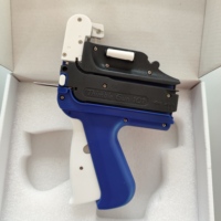 Pistol Penjepit Pin Merek Booster Bahan ABS Ramah Lingkungan Praktis untuk Pakaian Jeans Sepatu Tas Tipe Standar