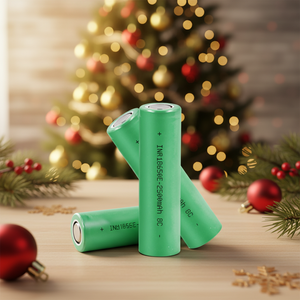 Offerte Natalizie GOODCELL Batteria Ricaricabile 18650 <span class=keywords><strong>3</strong></span>.7V 2500mAh 8C Certificata CE 500 Cicli Guscio in Acciaio Ni-plate - Product Image 1