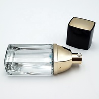 Botol Kosmetik Paket Makeup Kaca Perawatan Kulit Pompa Foundation Cair BB Cream Bening Persegi 30Ml